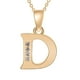 thumbnail image 1 of Collar para mujer, joyería para mujer, joyería de moda para mujer, regalo para mujer, 26 letras en inglés, cadena con nombre, colgante, collares, joyería para mujer, collar, 1 of 3