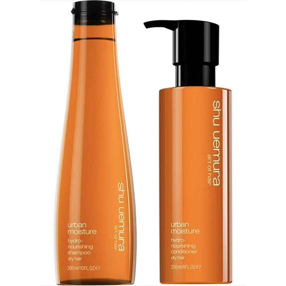 Shu Uemura Urban Moisture Shampoo 10 Ounce and Conditioner 8 Ounce Set