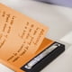 thumbnail image 5 of Libreta de Papel Kraft Grueso | Libreta Desmontable con Encuadernación Cosida | Libreta Portátil de Notas con Hojas Desprendibles | Naranja | 13,7 X 9 Cm | 300 G, 5 of 6