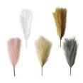 thumbnail image 5 of Yuedong 7-Pronged Short Pole Simulation Small Reed, Wedding Decoration Simulation Flower 44cm Artificial Fake Flower, Vase Filler, Flourishing Grass,Ins Styel Photoshot Supplies, 5 of 8
