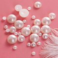 thumbnail image 4 of Nail Art Tool Garment Accessory Round Beads Simulation Pearl DIY Craft Necklaces Choker Jewelry Repairing Making, 4 of 4