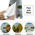 thumbnail image 4 of Peel and Stick Wallpaper Waterproof Archipelago Baltic Sea coast Sweden Wall Mural Decor Self Adhesive and Removable 69in x 98in, 4 of 8
