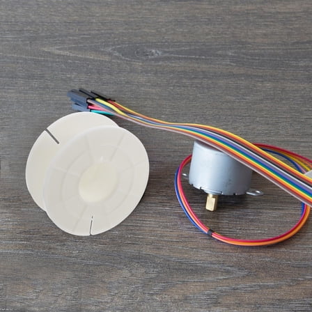 Pawsdot 3Pcs Electrical Cord Carrier White Plastic Cable Reel Stable Reliable and Lightweight Design