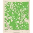 thumbnail image 3 of USGS 12x14 Black Modern Framed Museum Art Print Titled - Centerville Texas Quad - USGS 1964, 3 of 5