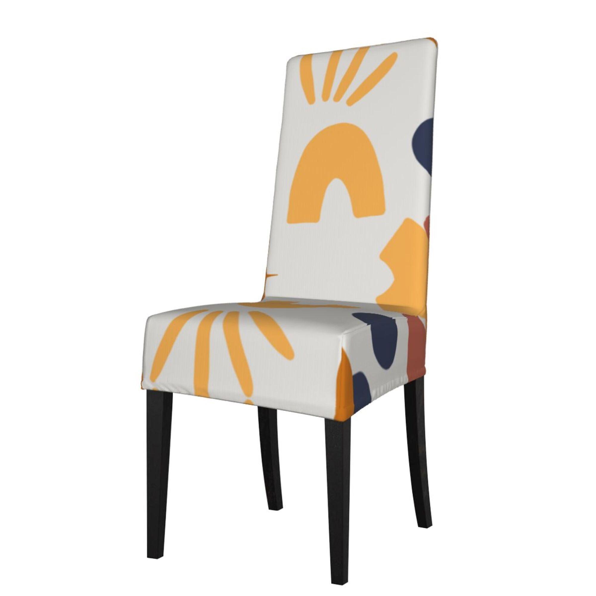 ZICANCN Abstract Geometric Bohemian Style Chair Protectors Seat Covers