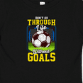 thumbnail image 4 of Inktastic Soccer Funny Goals Boys or Girls Baby T-Shirt, 4 of 5