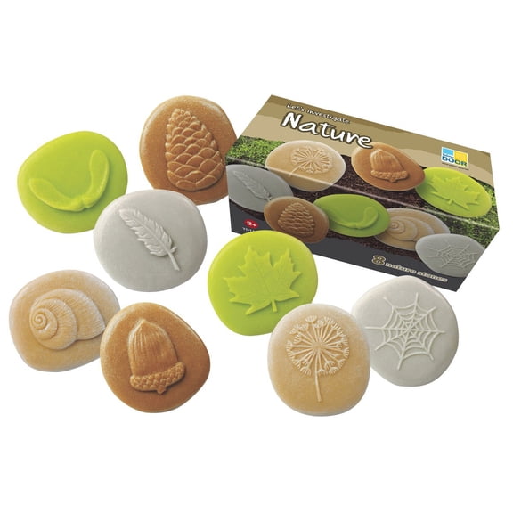 Yellow Door Let's Investigate – Nature, Set of 8 Stone Figures