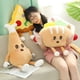 thumbnail image 5 of Almohada de felpa Kawaii Sailing almohada de hamburguesa algodón PP, 5 of 5