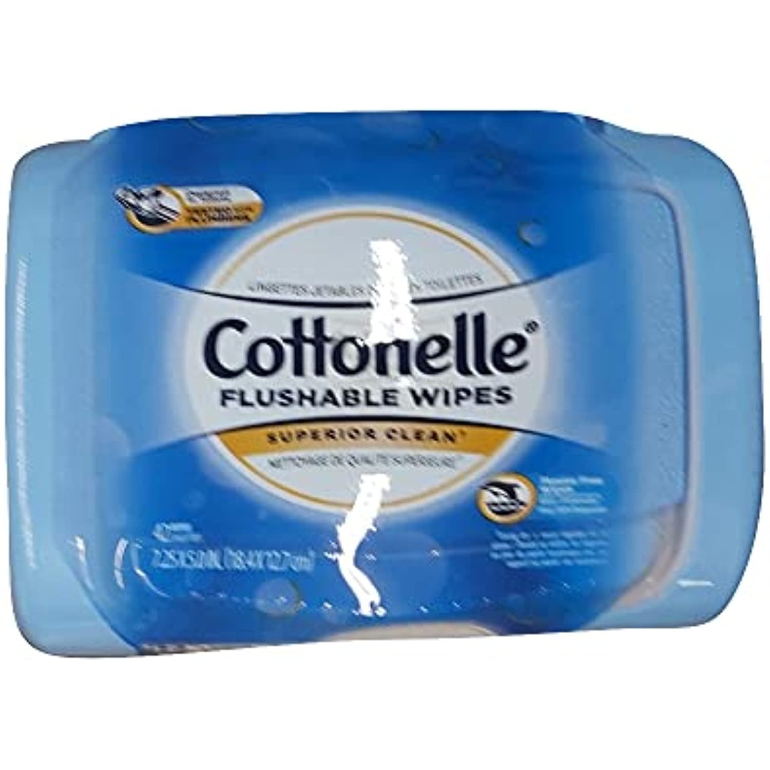 Cottonelle Fresh Flushable Moist Wipes PopUp Tub 42 Each (Pack Of 2