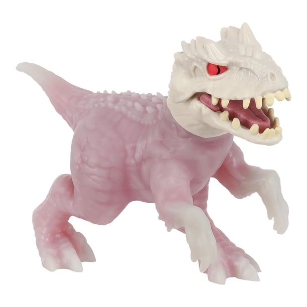 Heroes of Goo Jit Zu Jurassic World Hero Pack Indominus Rex de más de 4"" de largo - Figura de dinosaurio blanda y elástica con acción de ataque de mordida y relleno pegajoso único
