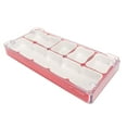 thumbnail image 2 of Caja de almacenamiento de piezas de reloj, forro de goma suave apilable, tornillos para reloj, contenedor de almacenamiento rojo para collar, 2 of 12