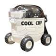 thumbnail image 2 of A Sliding Water Cup Imitating The Shape Of A Car Term Begin Summer Covered Plastic Water Cup Sports Water Cup With Straw Fast Heat Dissipation, 2 of 6