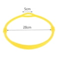 thumbnail image 4 of Collar regulador de silicona flexible Soporte de pulpo Accesorio de Amarillo 82cm shamjiam Collar regulador de buceo, 4 of 6