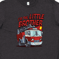 thumbnail image 4 of Inktastic Little Brother Fire Truck Youth T-Shirt, 4 of 5