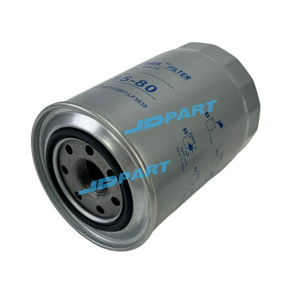 4D34 Oil Filter &LF3830 LF15-80 For Mitsubishi Engine Diesel Parts Replacement