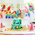 thumbnail image 3 of Deago 6 Pack Tropical Birds Honeycomb Paper Cutouts, Parrot Honeycomb, Hawaiian Summer Beach Luau Party Hanging Decorations for Tiki Bar Home Classroom Supplies, 3 of 7
