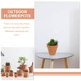 thumbnail image 4 of 20pcs Tiny Clay Nursery Pots Miniature Terracotta Plant pot for, 4 of 6