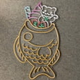 thumbnail image 4 of Glowneon Fish Cake Ice Cream Neon Signs, Long-lasting Wall Art Decor, 4 of 4