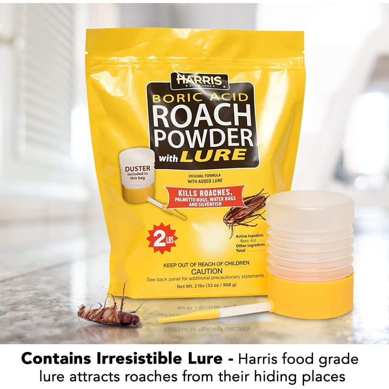 tobacco dust for roaches Harris Boric Acid Roach Powder with Lure BorActin Insecticide Powder is a versatile dust that can be used on a variety sites and is effective against a broad spectrum of crawling pests Enoz Roach Away Boric Acid