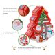 thumbnail image 3 of Tarro de galletas, caja de dulces, caja de regalo, tamaño compacto, accesorio DIY, suministros de vacaciones, ahorro de espacio, artesanía, Kits de decoración para fiestas Patrón de flores Inteprter HA070271-03, 3 of 6