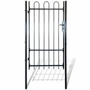 CACAGOO Fence Gate with Hoop Top (single) 39.4"x68.9"