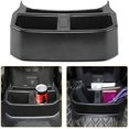 thumbnail image 1 of JeCar Rear Cup Holder Floor Console Mounted Drink Holder Rear Seat Storage Organizer Interior Accessories for 2018-2021, 1 of 5