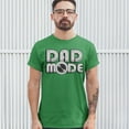 thumbnail image 3 of Tee Hunt Dad Mode Power Button T-Shirt Funny Father's Day Men's Tee, Green, Medium, 3 of 5