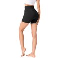 thumbnail image 3 of INSPIRE CHIC Women's Tummy Slimmer Ribbed High Waist Control Panties Butt Lifter Sport Shaper Shorts L White, 3 of 6