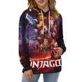 thumbnail image 5 of Ninjago Mens Womens Novelty Hoodie 3D Print Pullover Hooded Long Sleeve Sweatshirts Tops Blouse with Pocket, 5 of 8