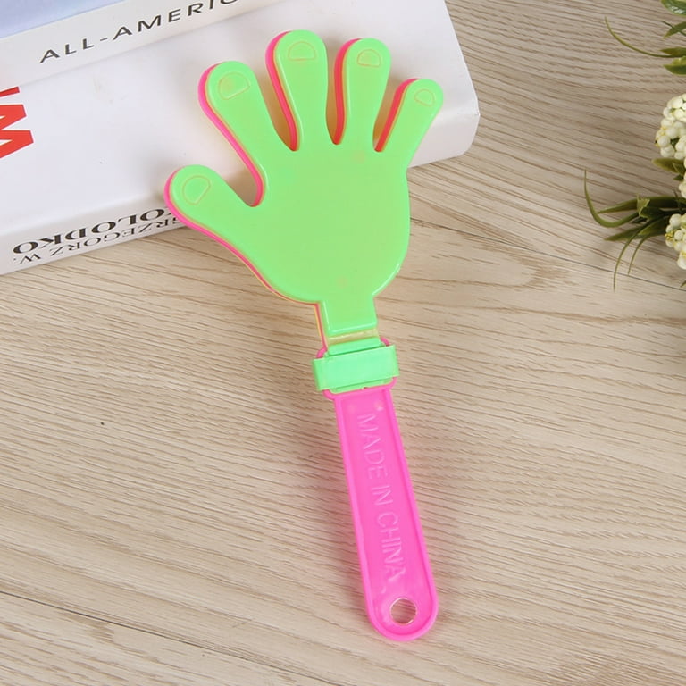 RENACLIPY Small Hand Clappers Hand Clapper Plastic Random Color