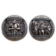thumbnail image 2 of Commemorative Coin for History Enthusiasts, Collectible Memorabilia, Metal Historical Gift, Educational Display Piece, Unique Gift for Collectors, Decorative Artifact, Conversation Starter, 2 of 6