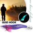 thumbnail image 1 of Señuelo de pesca luminoso de madera realista camarón calamar anzuelo Swimbait (estilo B), 1 of 5