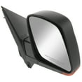 thumbnail image 3 of MIRROR Compatible For 2003-2007 GMC Savana 1500 Chevrolet Express Right Passenger Heated Power Glass In-housing Signal Light Textured Black, 3 of 5