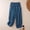 Blue, variant on Women's Linen Dressy Work Casual Pants Summer Business Straight Wide Leg Cotton Linen Trouser Pants Summer Wide Leg Cotton Linen Palazzo Pants, Beige