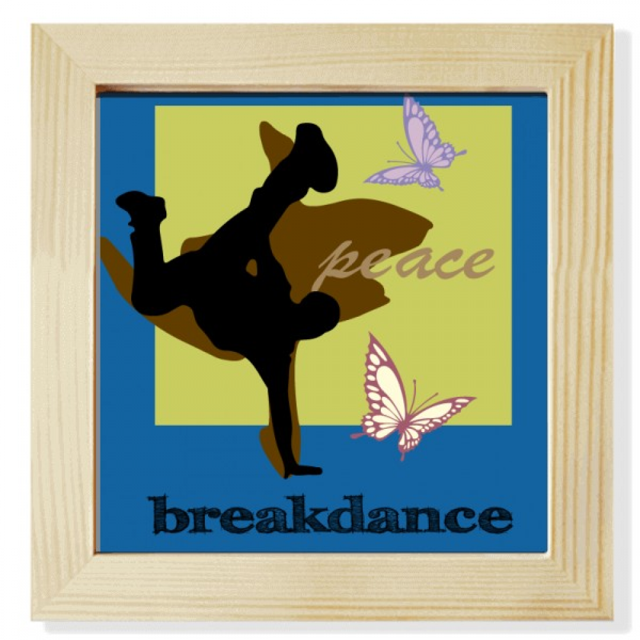Streetdance breakdance insectos cultura Pantalla de escritorio de pared de fotograma cuadrado