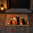 thumbnail image 6 of Halloween Doormat Gothic Door Mat for Front Door, Doormat Outside Entrance, Halloween Pumpkin Ghost Decor for Porch and Entryway, Indoor Outdoor Use,23.62x15.75in, 6 of 6