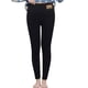 thumbnail image 1 of Mallas Térmicas Afelpadas Gibobby Leggings gruesos de terciopelo cálidos de otoño e invierno para mujer talla grande Negro XL, 1 of 5