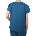 thumbnail image 4 of Green Town Scrubs for Women Scrub Set - V-Neck Top and Straight Leg Pant, 6 Pockets, Durable Fabric, 4 of 7