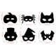 thumbnail image 3 of 24 Uds. Máscara para rascar DIY, lindos kits de máscaras artísticas para Halloween para niños, máscara de Cosplay para fiesta, 3 of 8