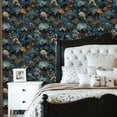 thumbnail image 6 of Boho Peel and Stick Wallpaper Whimsical Woodland Scene Illuminated Path Magical Creatures Wall Mural 23.6in x 9.8ft Self Adhesive Removable Wall Paper Renter Friendly Wallpaper for Nursery Bedroom, 6 of 8