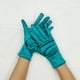 thumbnail image 1 of Xiao Hua Guantes cortos de satén para mujer, para niño y adulto, para boda, fiesta, hasta la muñeca, para vestido, ópera, color azul y verde, 1 of 4