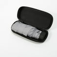 thumbnail image 1 of Mini Pocket Travel Umbrella with Case - Small  Compact Umbrella for Backpacks  Purses  Briefcases or Cars - Versatile  Unisex Design - Made with Water-Resistant Pongee Fabric, 1 of 6