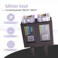 thumbnail image 4 of Para NerdMiner V2 Miner 78KH/Sx2 Pantalla Dual BTC Solo Lottery Miner Bitcoin Nerd Miner Miner con Ventilador Luminoso, C, 4 of 5