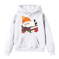 thumbnail image 6 of Ccpelsie Kids Graphic Hoodie Comfy Cotton Blended Fleece Pullover Sweatshirt for Little/Big Kids(White,10-11 Years), 6 of 6