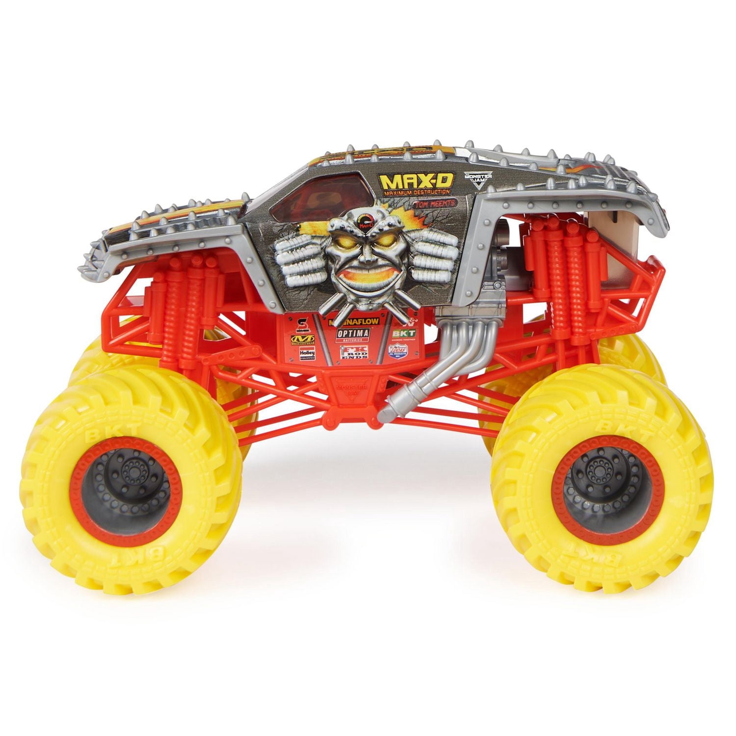 Monster Jam, Official Max-D Monster Truck, Collector Die-Cast Vehicle, 1:24 Scale, Kids Toys for Boys and Girls Ages 3 and up