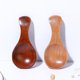 thumbnail image 1 of Cuchara de madera de loto para helado, cuchara de té pequeña de mango corto de madera, cuchara de té de boca ancha, 1 of 5