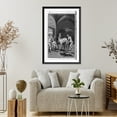 thumbnail image 4 of Historic Framed Print, [Engraved frontis. illus. to each of four volumes of Swift, Voyages de Gulliver (Paris, 1795)] - 2, 17-7/8" x 21-7/8", 4 of 9