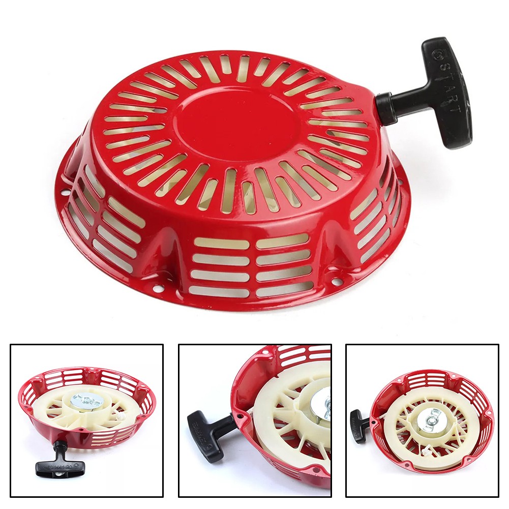 GX390 Seilzugstarter Für Honda GX340/GX390 & Clone-Motoren – 339cc Bis 459cc, Rot