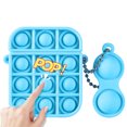 thumbnail image 2 of Estuche Relive Stress Pop Cute AirPods para AirPods 1/2 y Pro, Mini estuche a prueba de golpes de silicona Pop Bubble con llavero Vhermosa 222433-4, 2 of 4