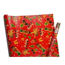 December Doodle Days Christmas Gift Wrapping Paper featuring African American characters